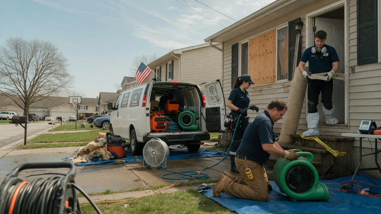 Water Damage Restoration in Dale, IN near me